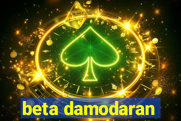 beta damodaran